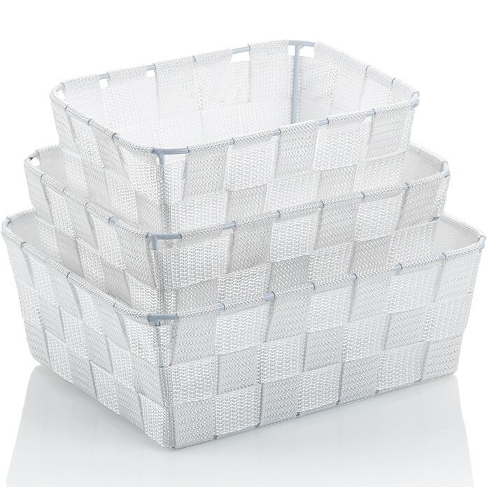 Kela 3dílná sada úložných košíků Alvaro