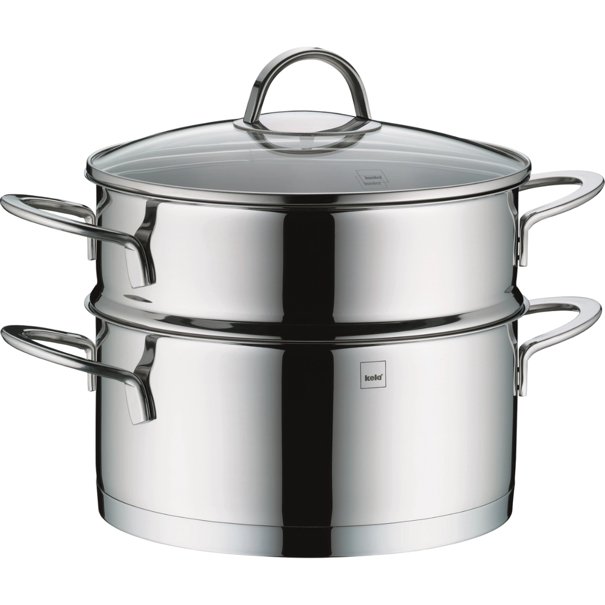 Kela Hrnec napařovací s poklicí nerez CAILIN