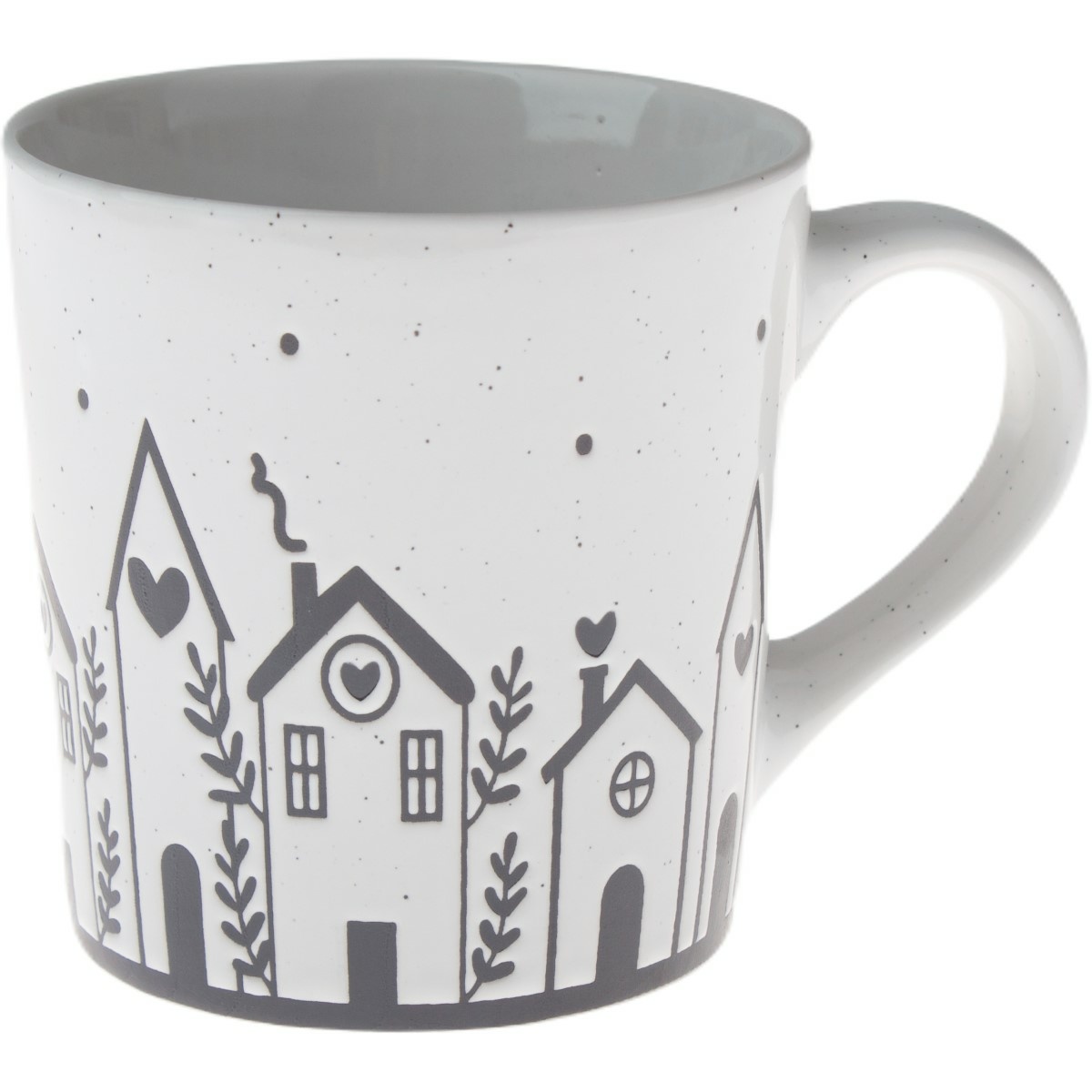 Keramický hrnek Domečky I