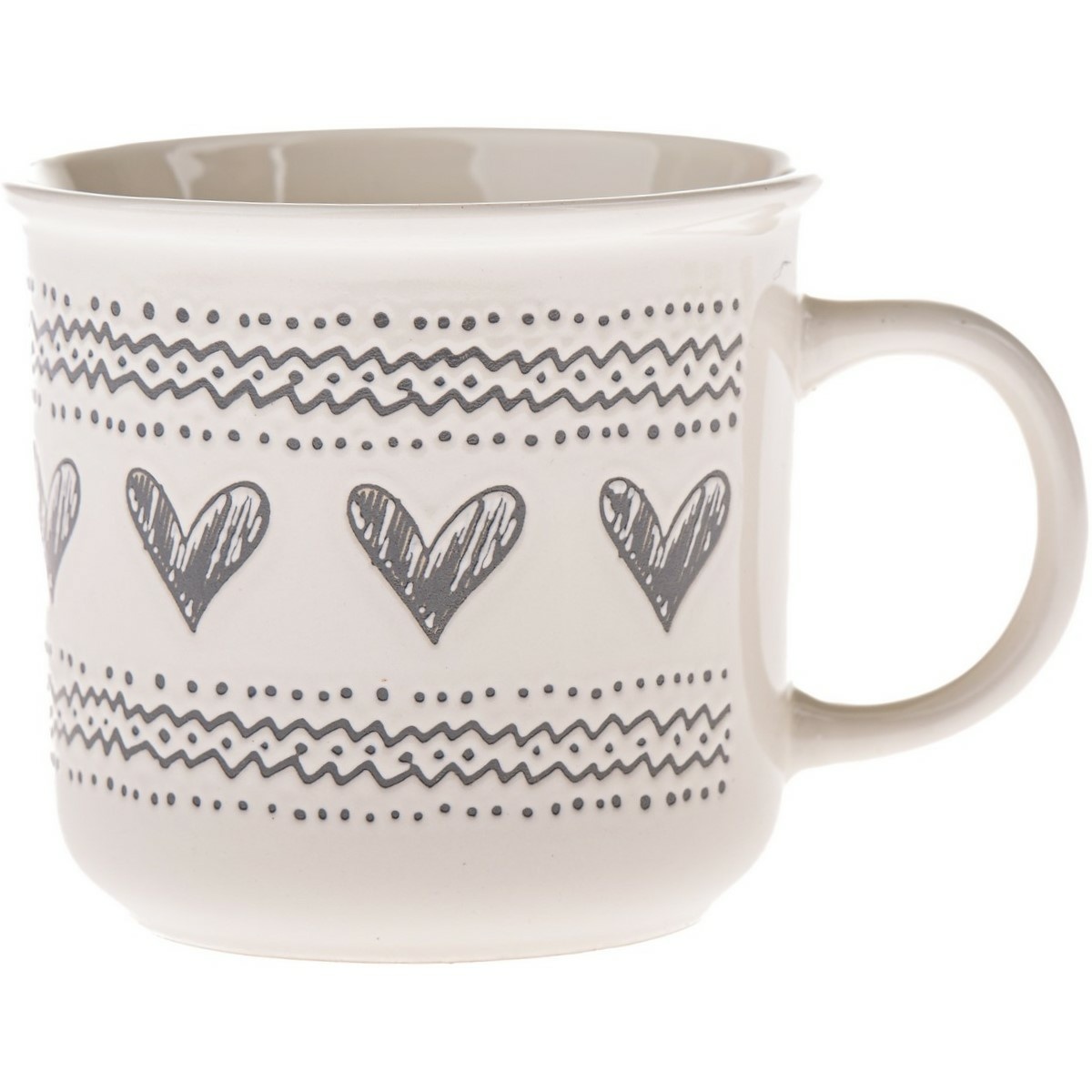 Keramický hrnek Srdíčka III
