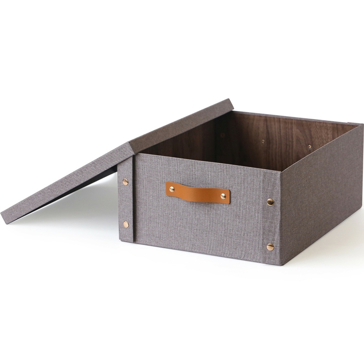 Kitchisimo Sada 2 úložných krabic s víkem 33 × 40 × 17 cm