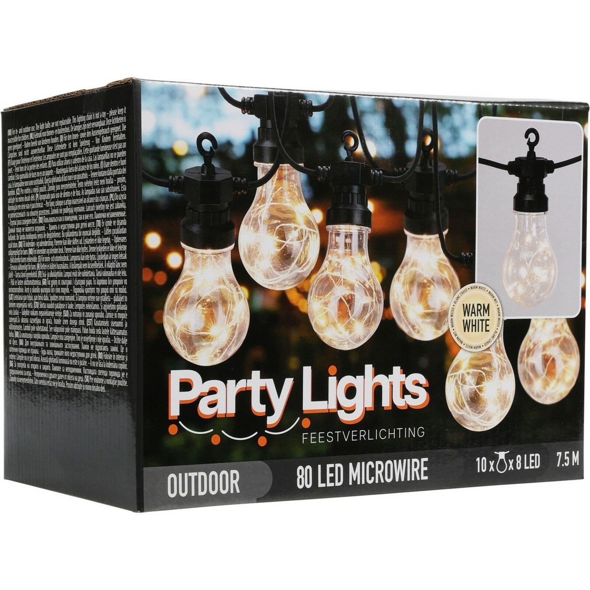 Koopman Světelný řetěz Bulbs