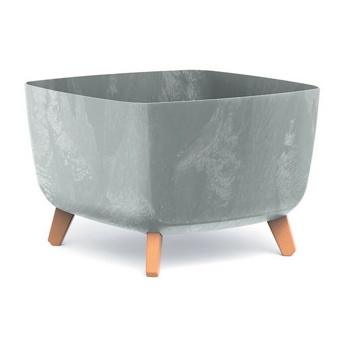 Květináč GRACIA SQUARE BETON EFFECT 39 cm