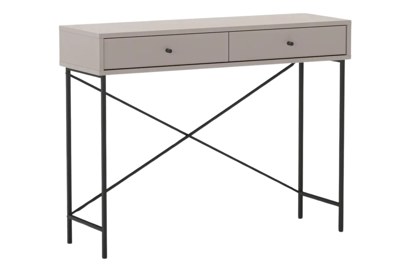 Marckeric Béžový toaletní stolek Titan 110 x 35 cm