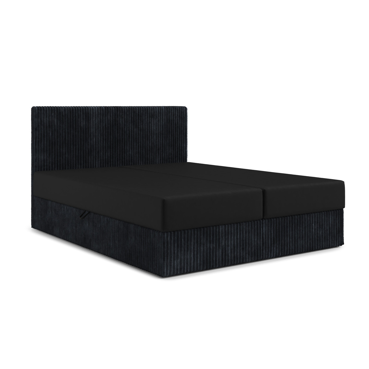 Čalouněná postel MOE s úložným prostorem 200x200 cm Růžová