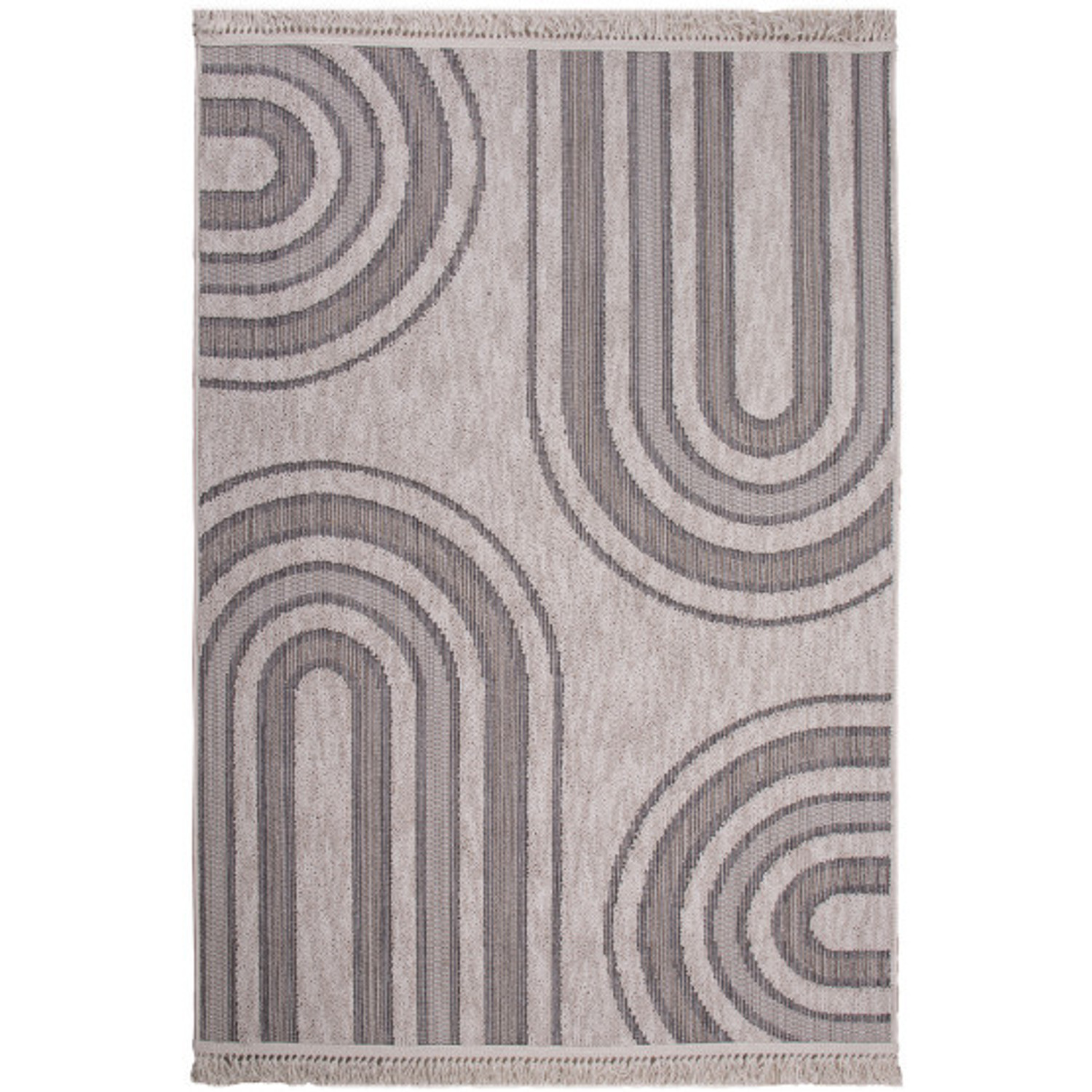 Koberec BENITA 092A modrá-krémová - 60x100 cm