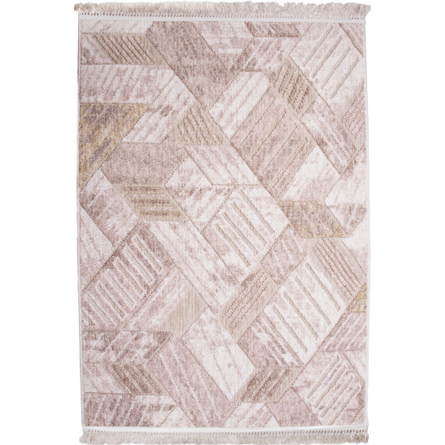 Koberec BENITA 515 žlutá-krémová - 120x170 cm