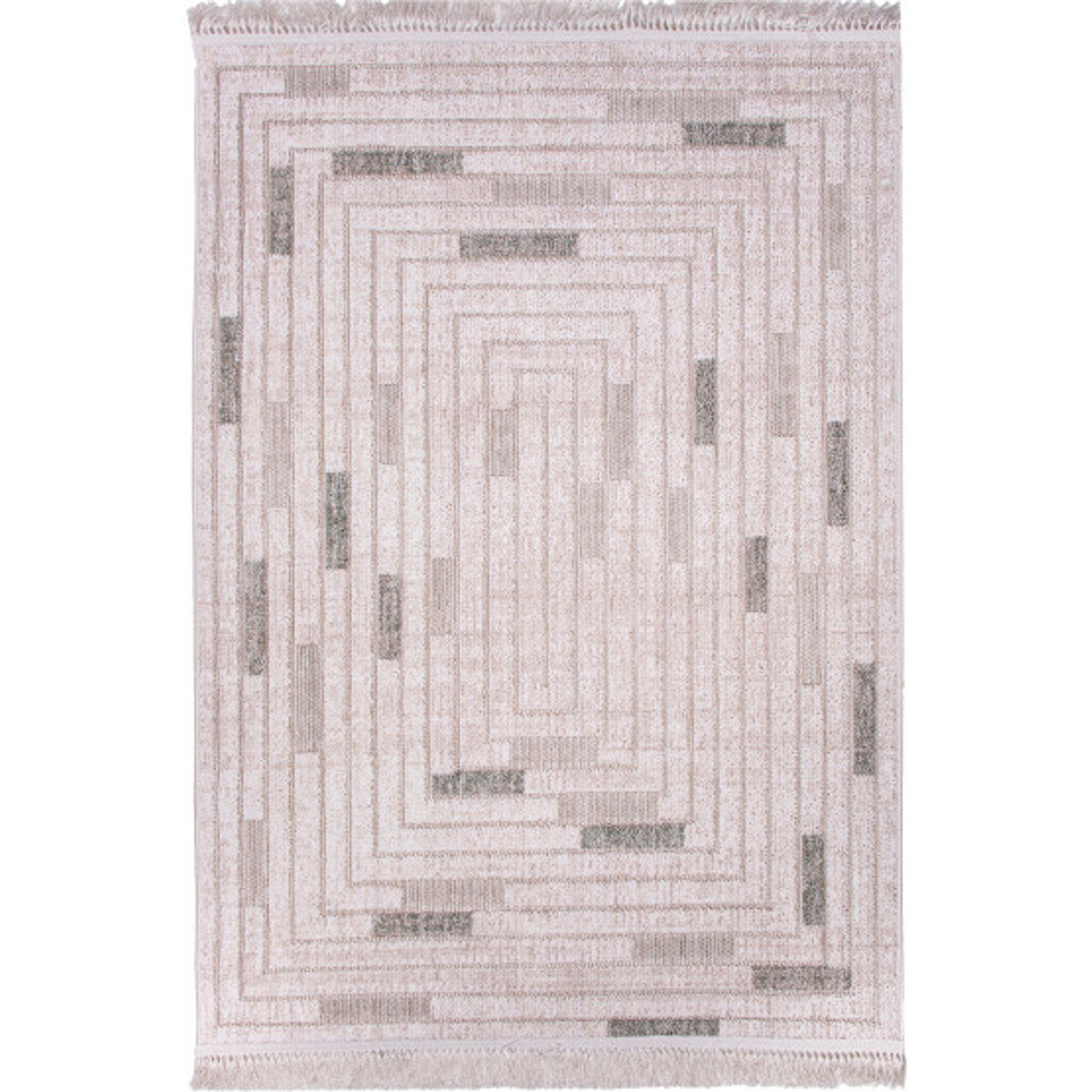 Koberec BENITA 525 zelená-krémová - 160x230 cm