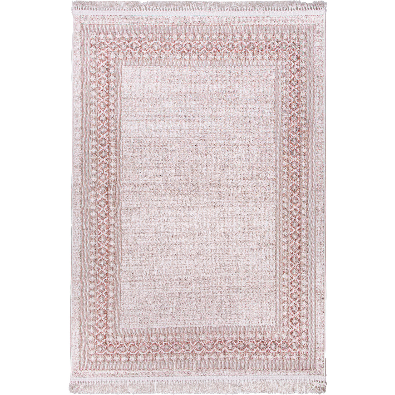 Koberec BENITA 653 červená-krémová - 120x170 cm