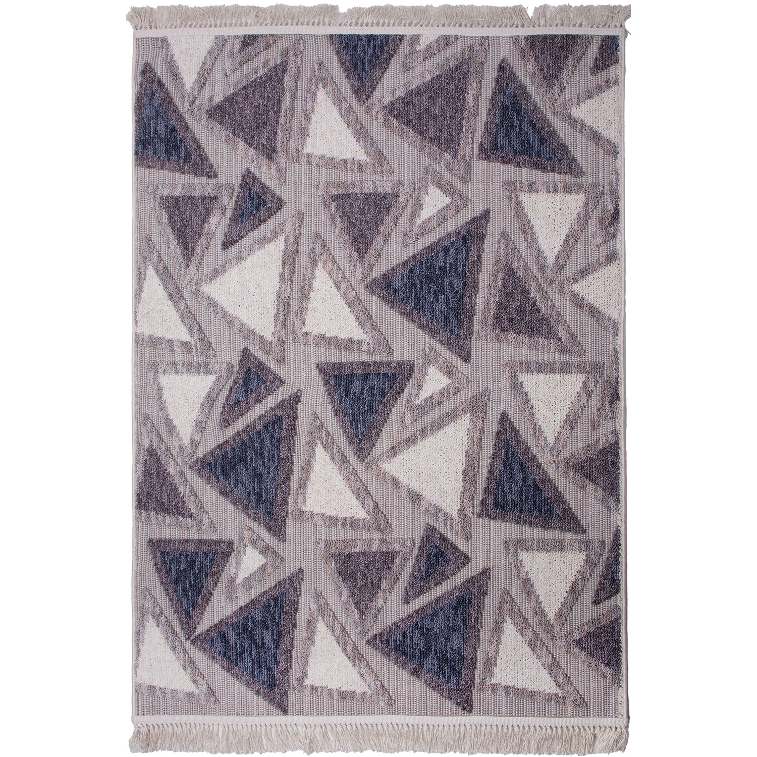 Koberec BENITA 658 modrá-krémová - 160x230 cm