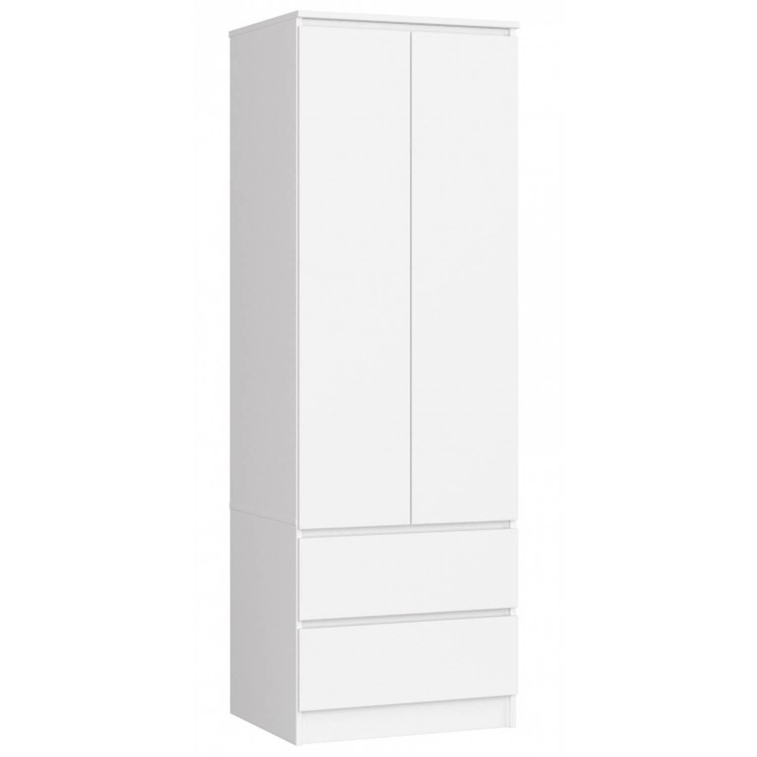 Šatní skříň STAR S60 2D2SZ bílá