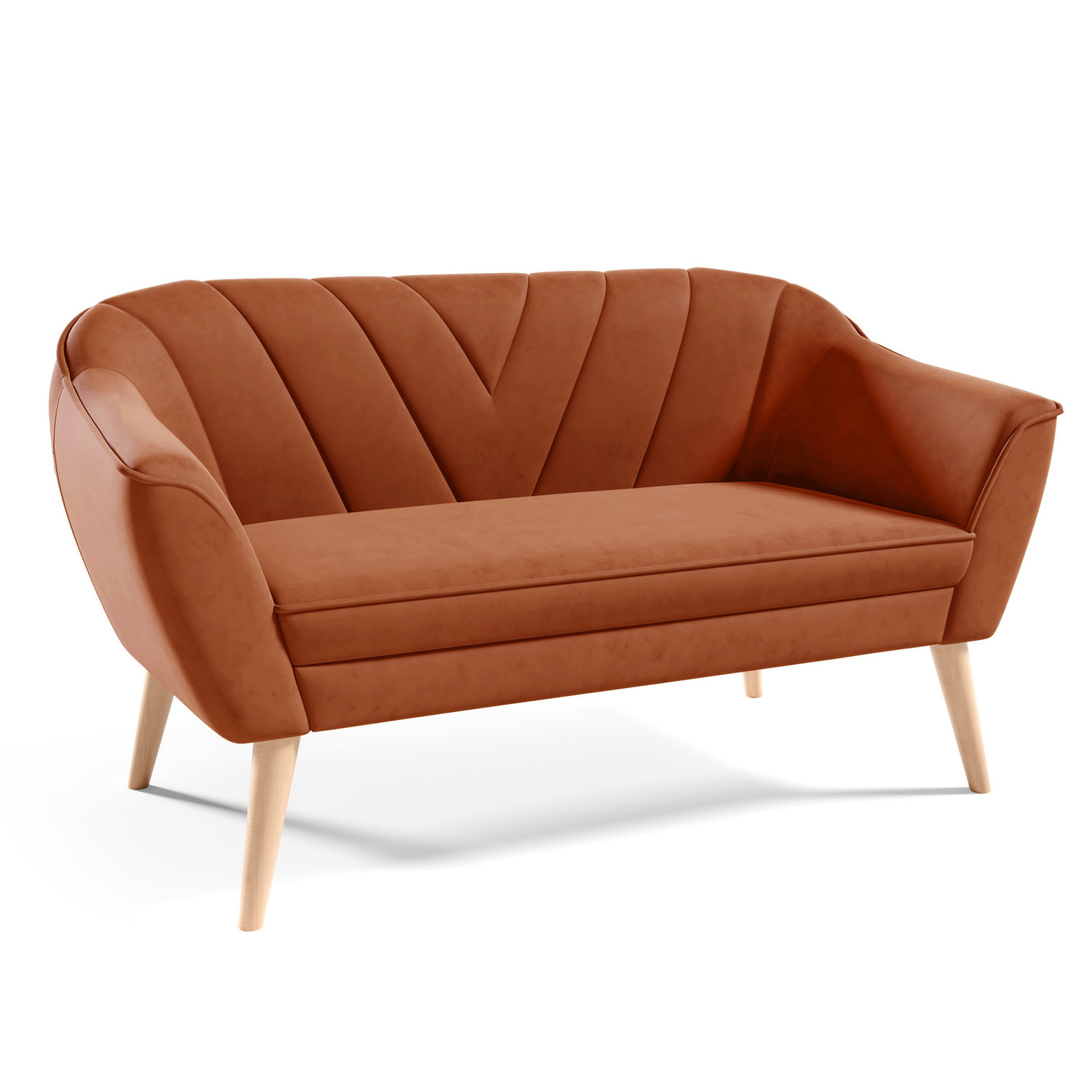 Pohovka FLORA 205 Oranžová