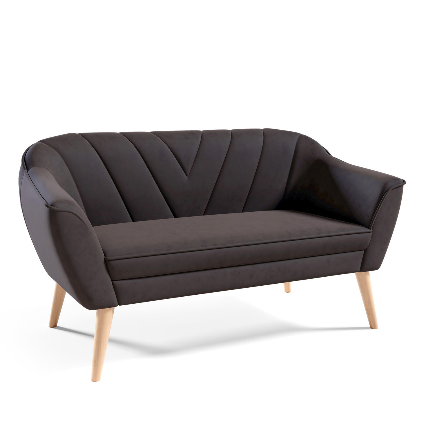 Pohovka FLORA 205 Hnědá I