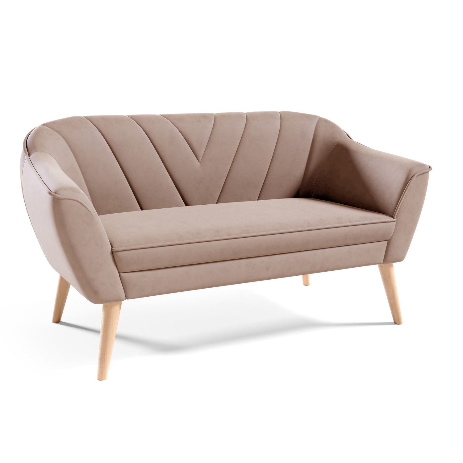 Pohovka FLORA 205 Hnědá