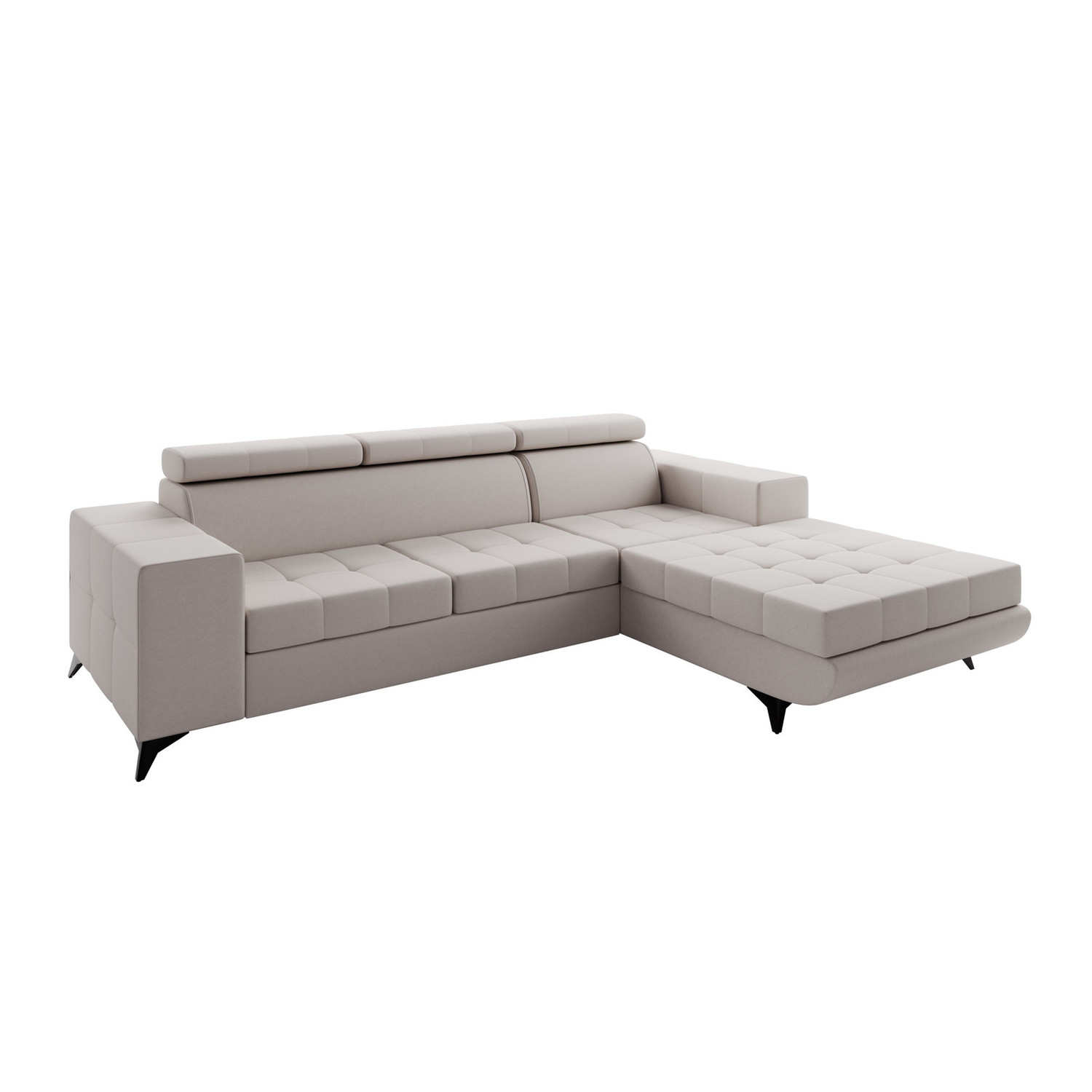 Rohová rozkládací sedací souprava VIGO II - Castel 04 Pravá