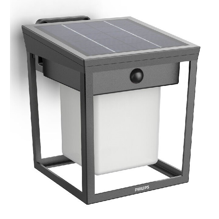 Philips Blaise UltraEfficient solární LED svítidlo se senzorem antracit