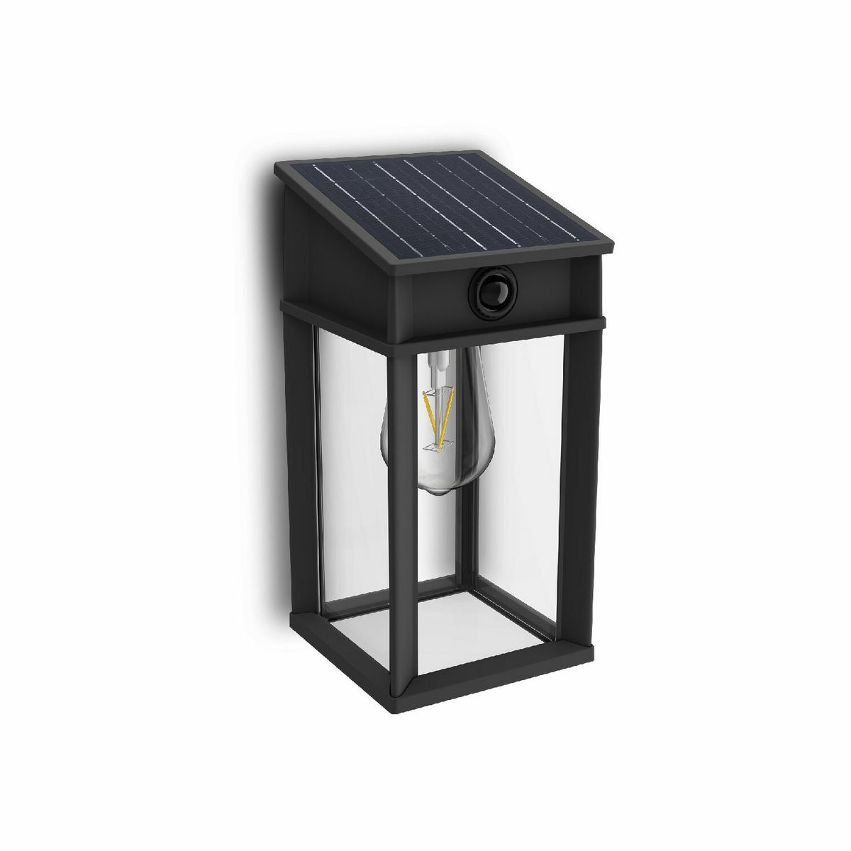 Philips Geri UltraEfficient solární LED svítidlo se senzorem antracit