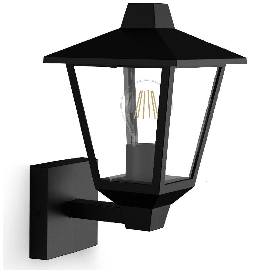 Philips Kinno venkovní nástěné svítidlo se svícením nahoru černá