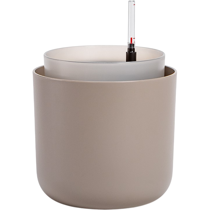 Plastia Samozavlažovací květináč Tolita hnědá