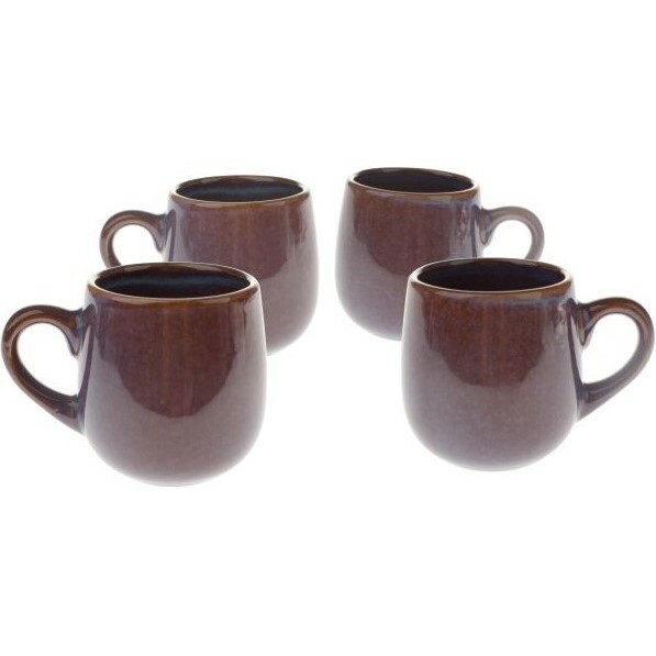 Sada 4 keramických hrnků Warm 100 ml