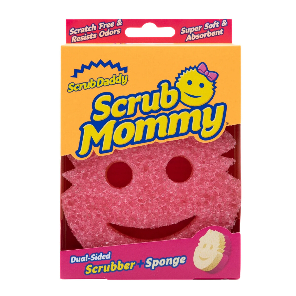Scrub Daddy Houbička Scrub Mommy Pink Single