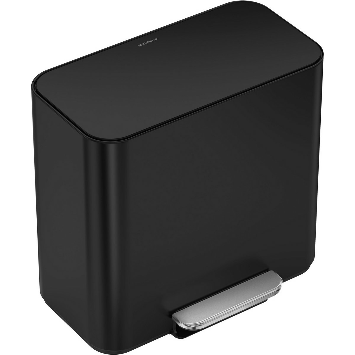 Simplehuman Mini pedálový odpadkový koš na tříděný odpad 15 l