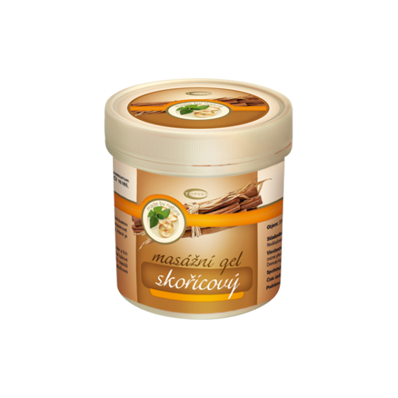 Skořicový masážní gel 250 ml TOPVET