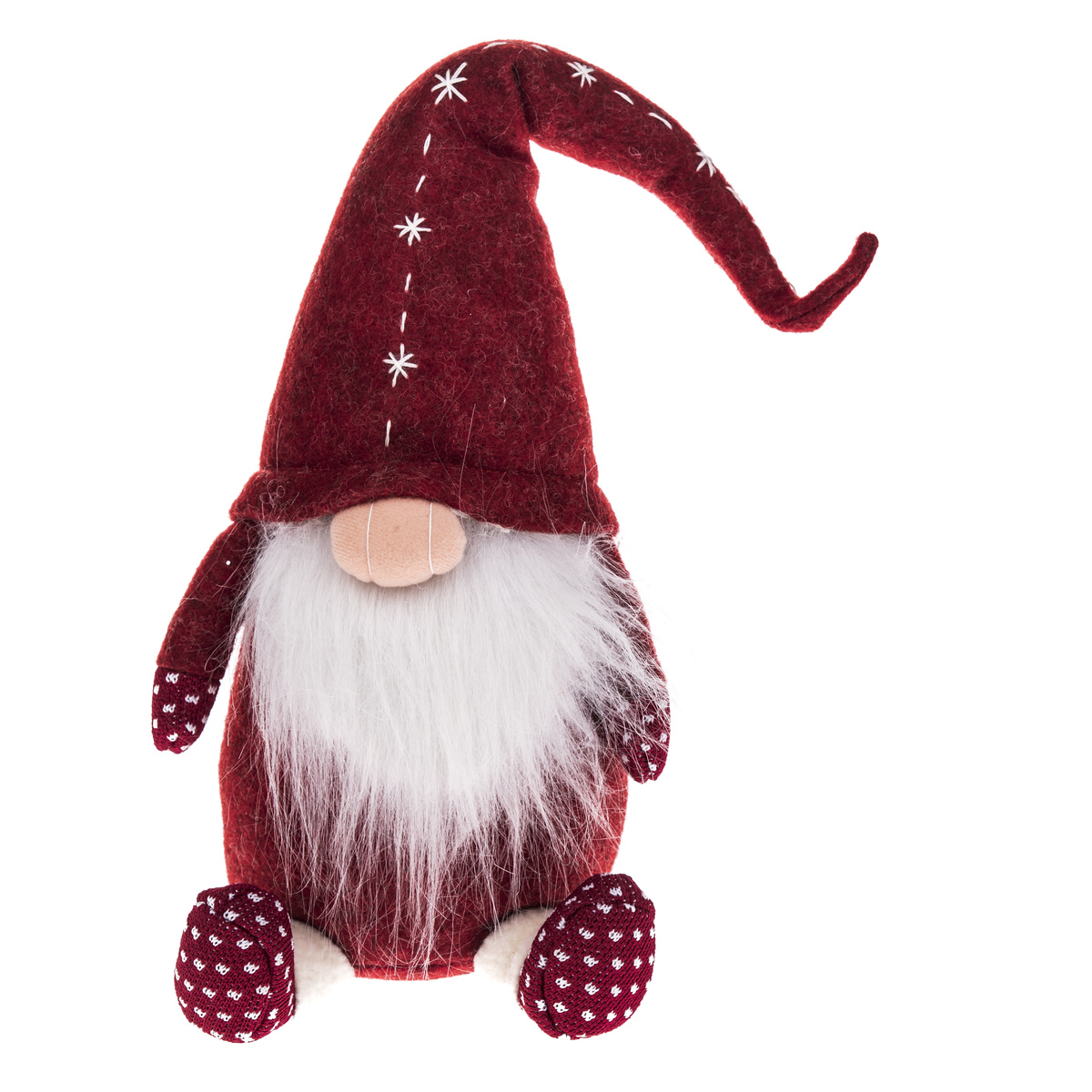 Textilní vánoční skřítek - kluk