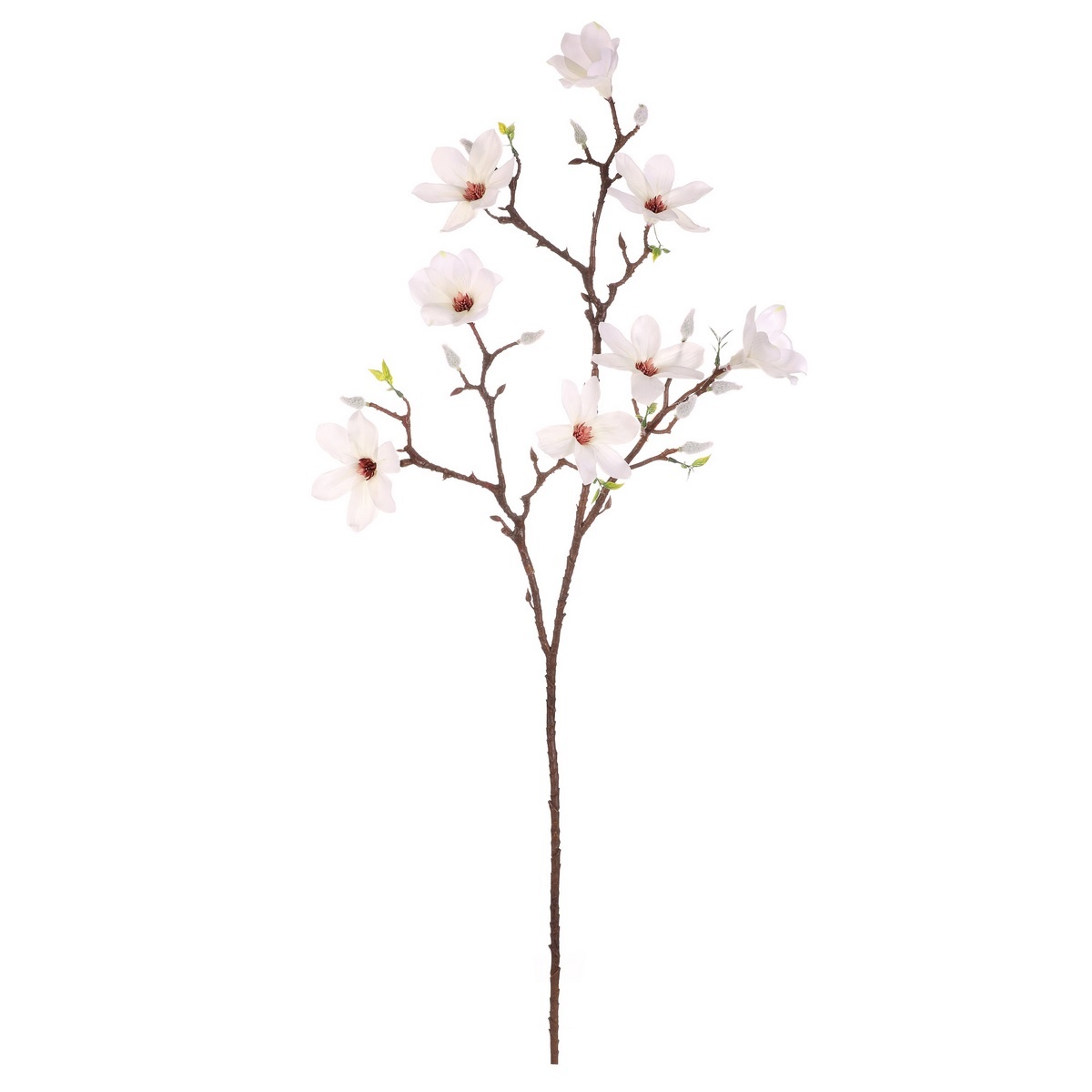 Umělá květina Magnolie bílá