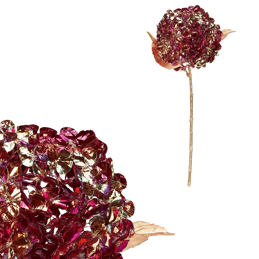 Umělá řezaná Hortenzie