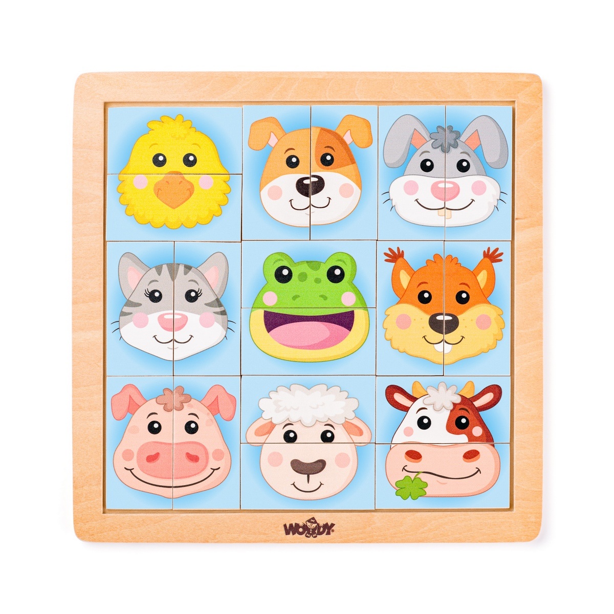 Woody Skládačka Domácí zvířátka