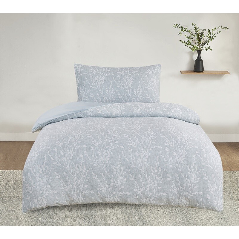 Žakárové povlečení Boston zelená