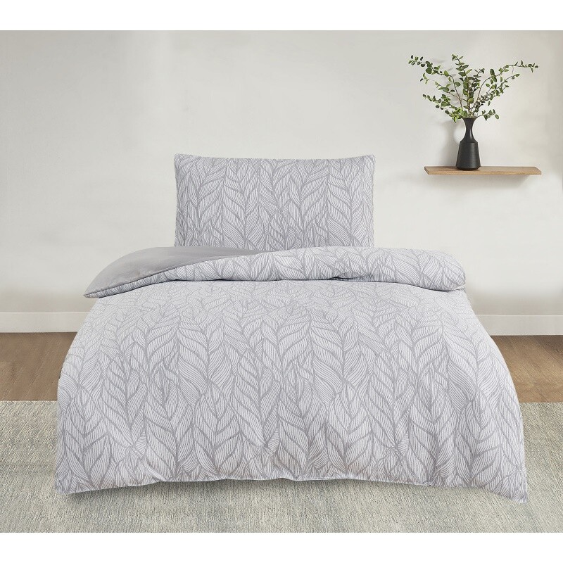 Žakárové povlečení Florida šedá