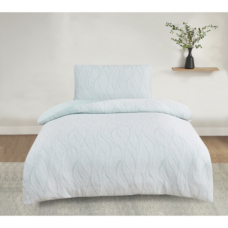 Žakárové povlečení Hawai zelená