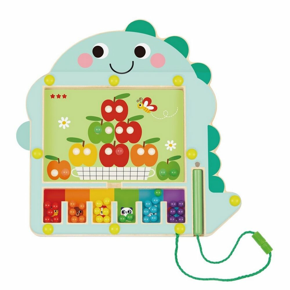 2Kids Toys Magnetická hra Třídění barev s dinosaurem