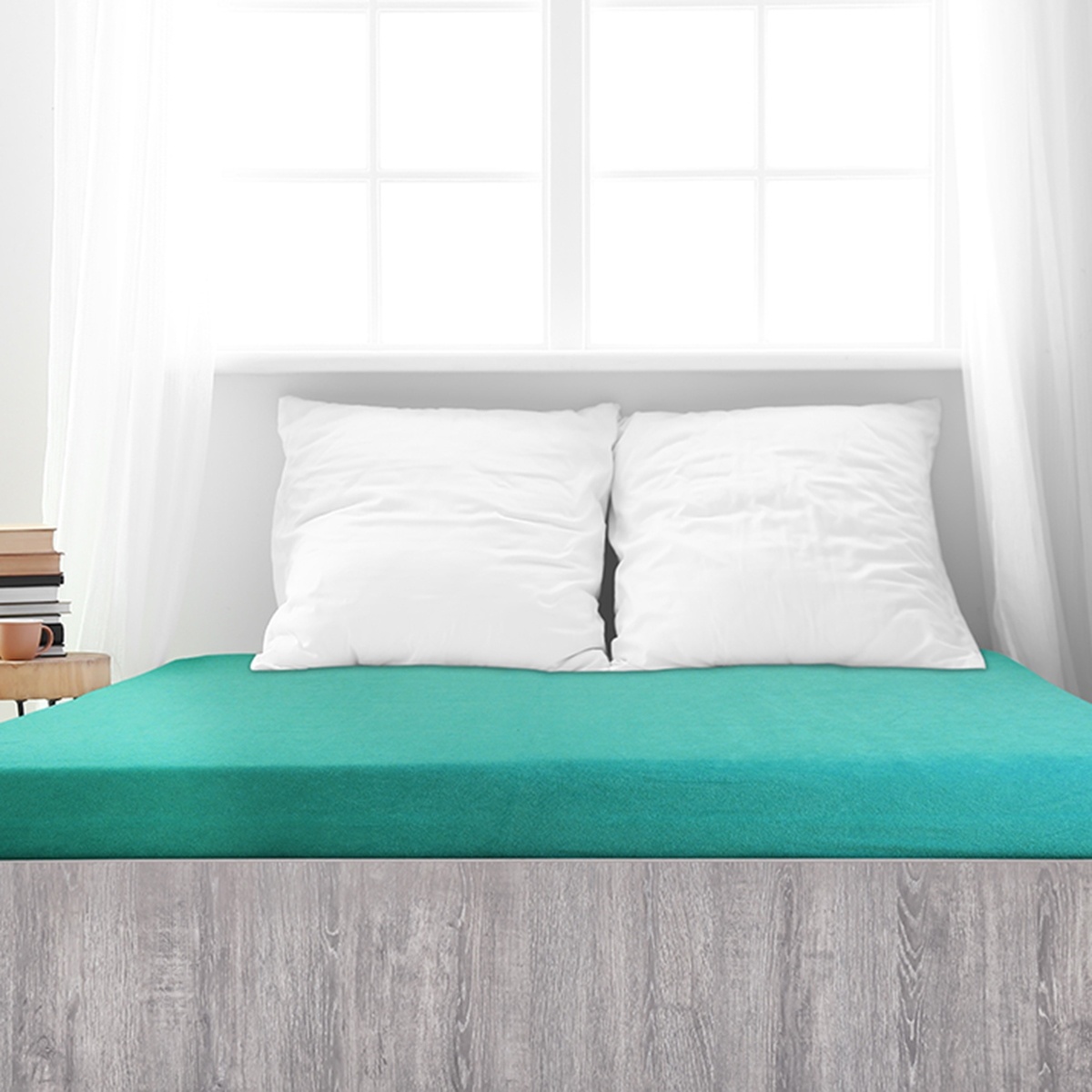 4Home froté prostěradlo Ideál zelený tyrkys