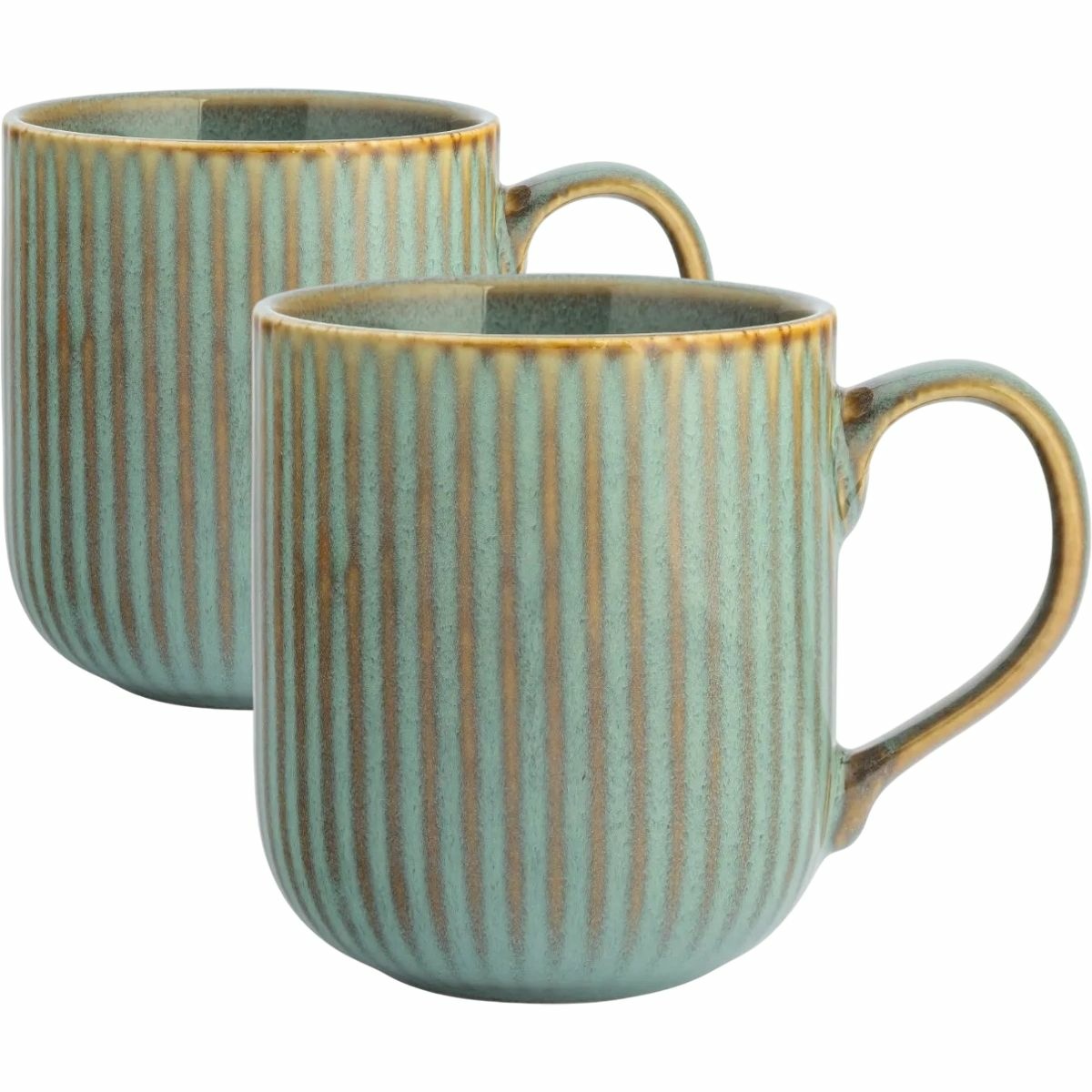 Altom Sada 2 hrnků Reactive Sage 400 ml