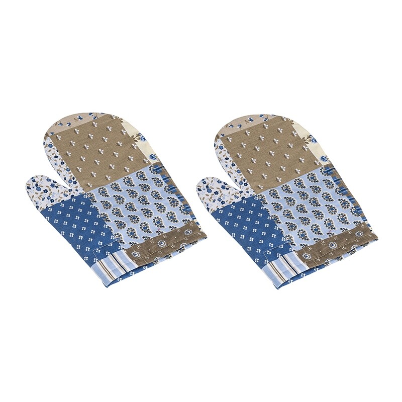 Bellatex Kuchyňská chňapka Patchwork modrá