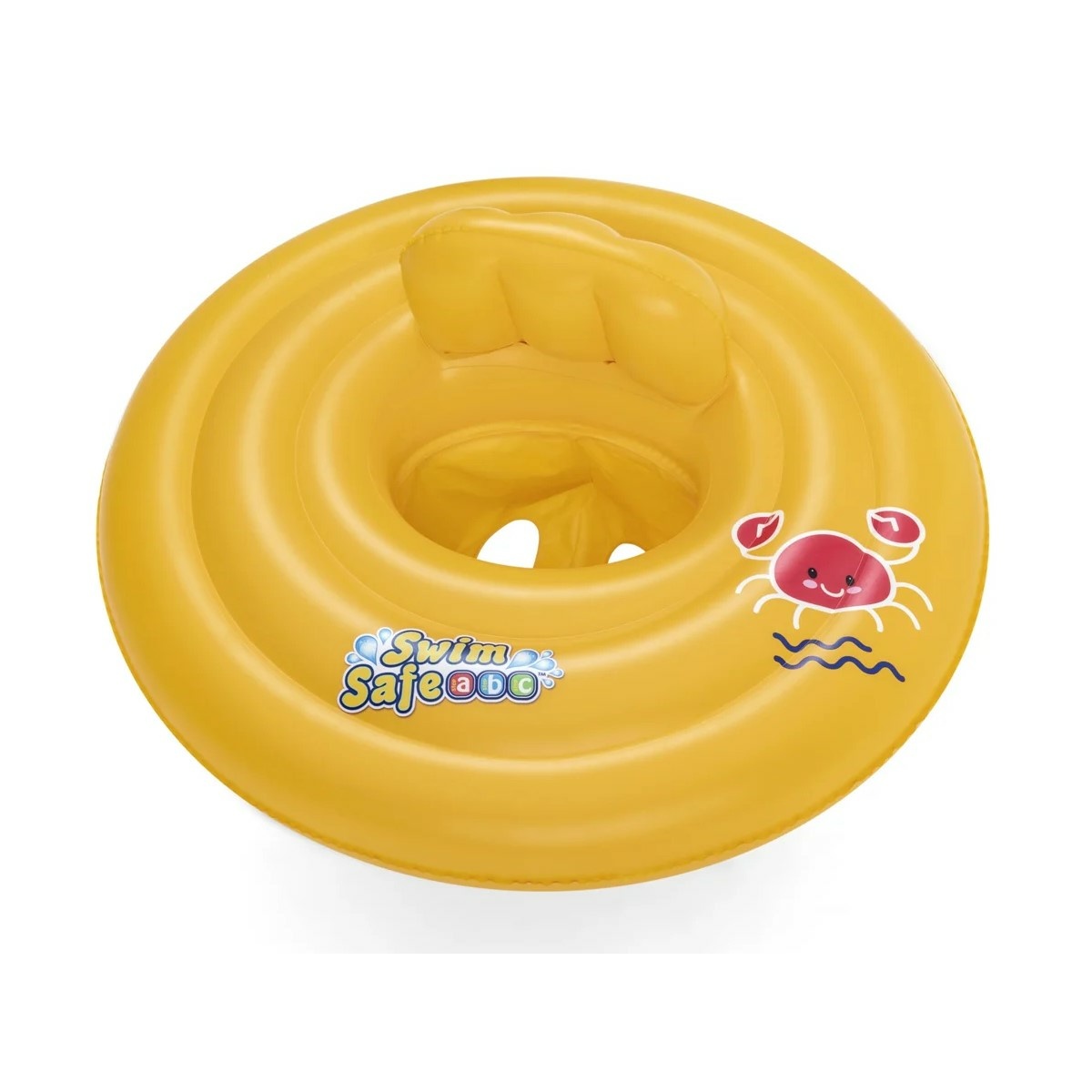 Bestway Nafukovací baby sedací kruh s opěrkou