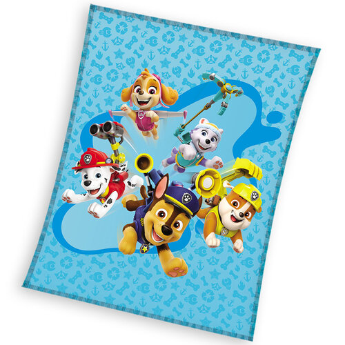 Carbotex Dětská deka Tlapková Patrola Létající jednotka