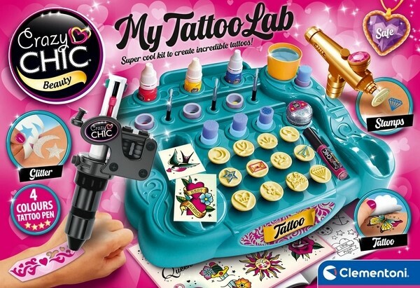Clementoni Crazy CHIC - Velké tetovací studio