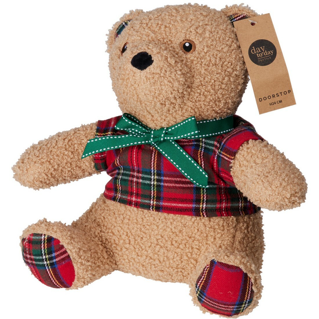 Dveřní zarážka Teddy červená