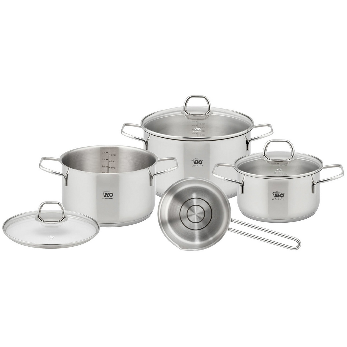 Elo 41410 4dílná sada nerezových hrnců Twice