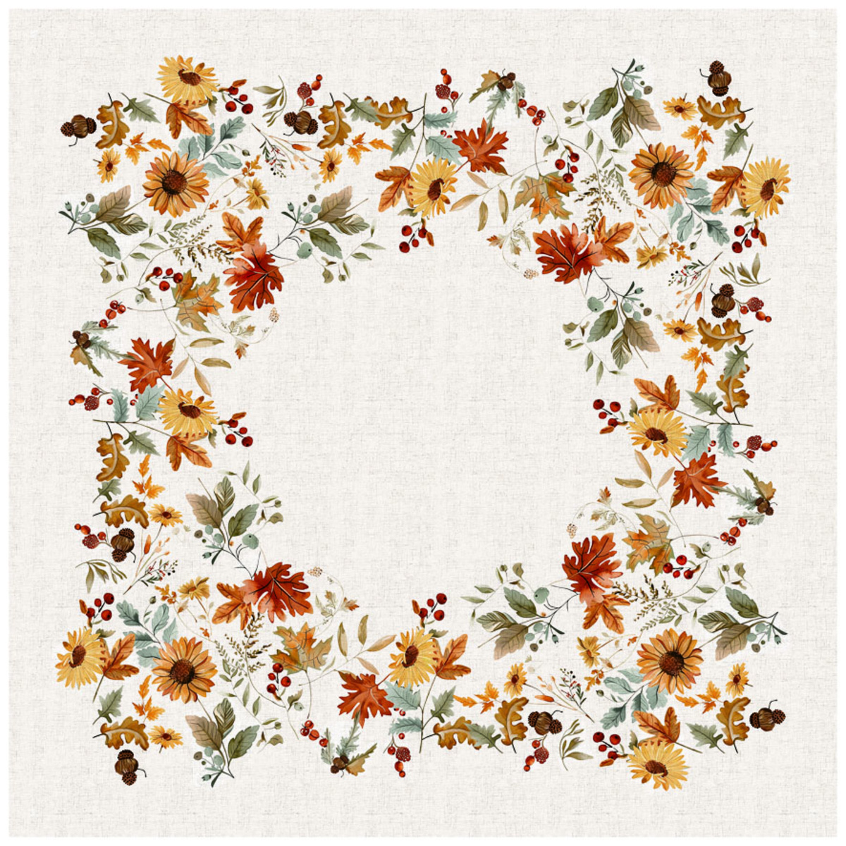 Forbyt Prostírání Podzimní květy