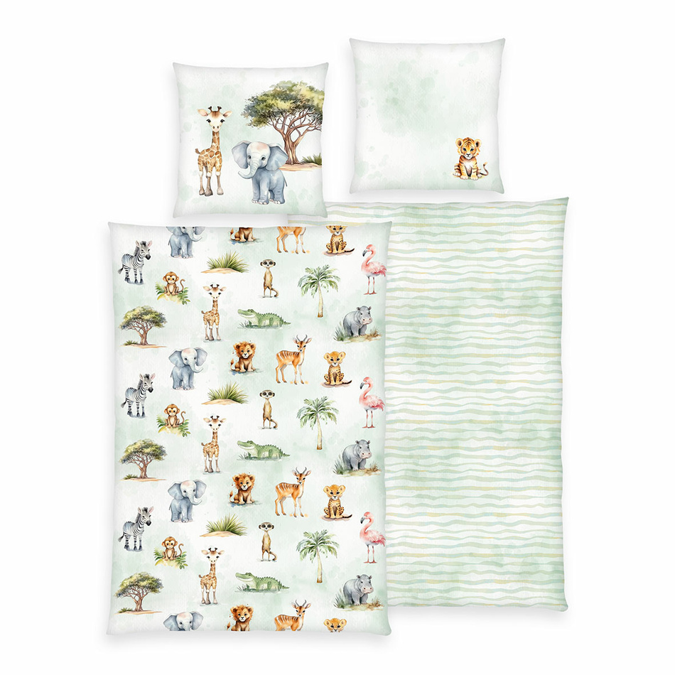 Herding Dětské bavlněné povlečení Safari