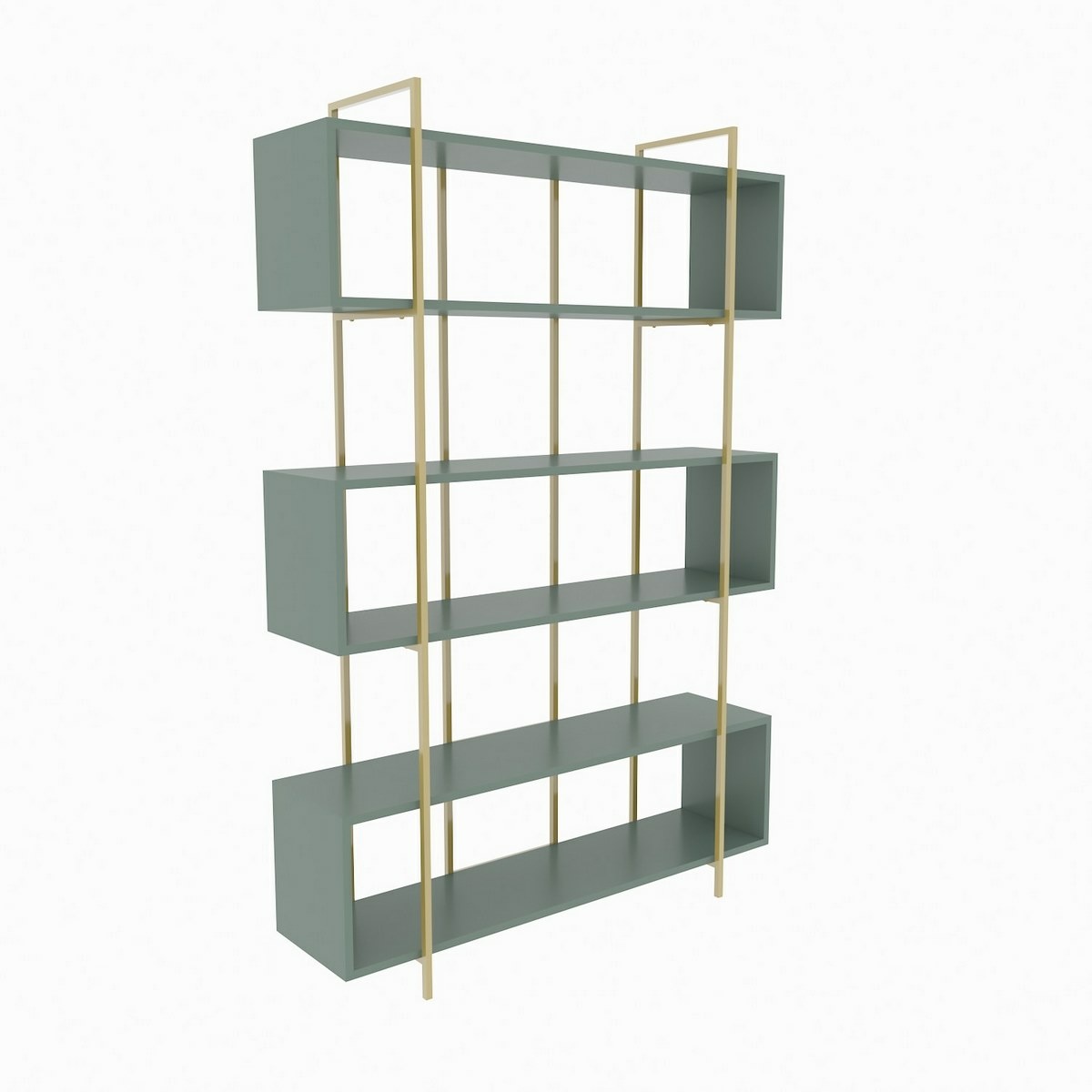 Knihovna Bruti Green and Gold