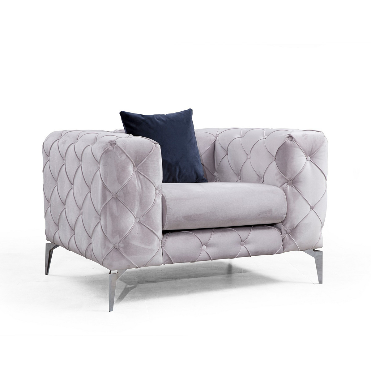 Křeslo Como Light Grey