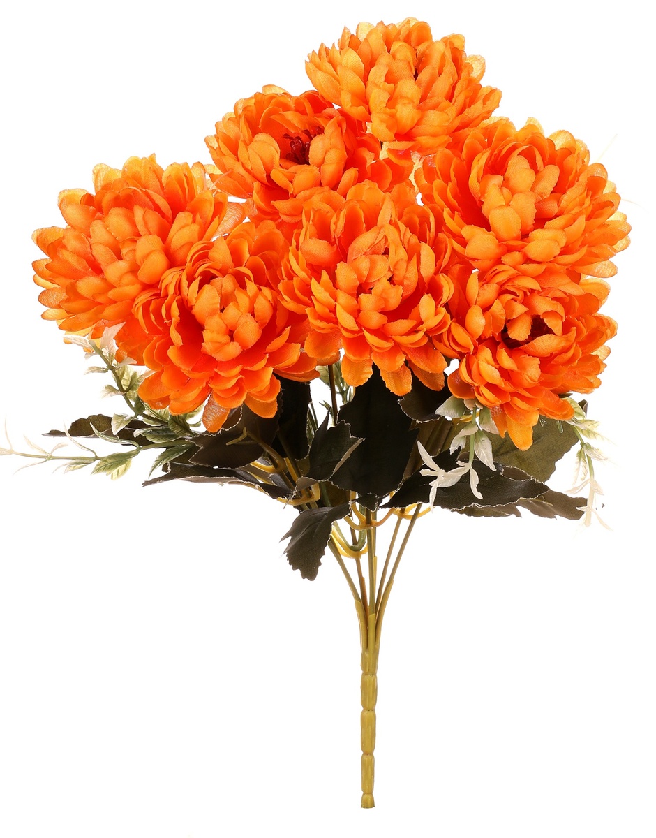 Kytice Chryzantém oranžová
