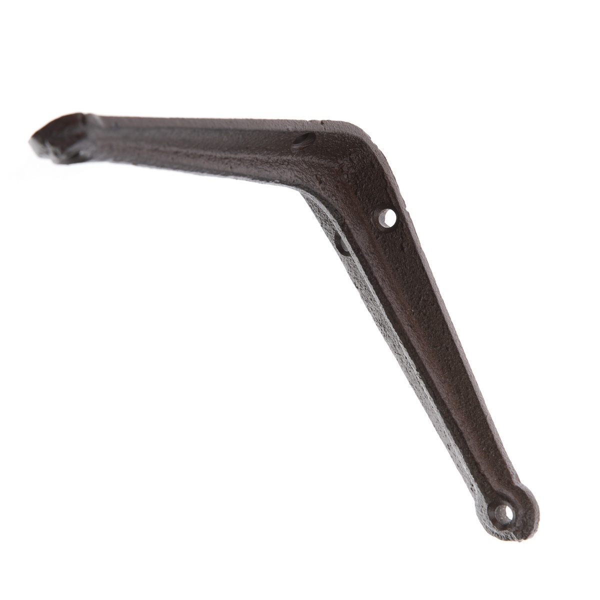 Litinová konzola pod poličku Minimalistic černá