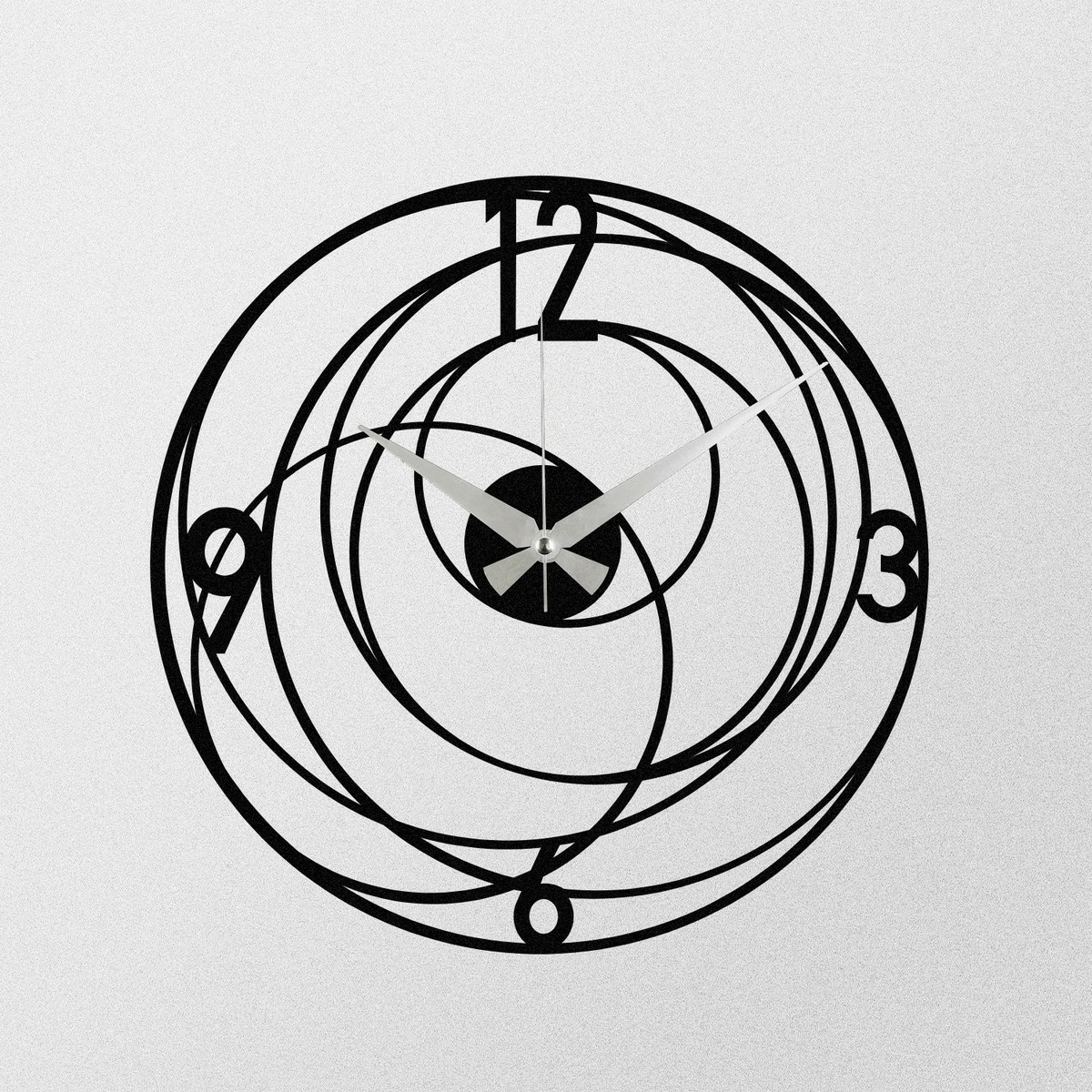 Nástěnné hodiny Magic S027 Black